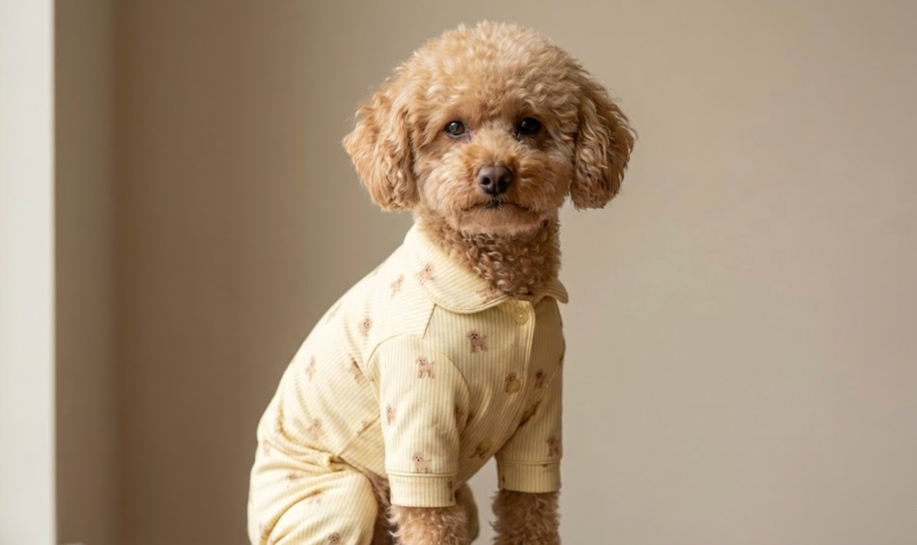 Poodle pajamas for dogs